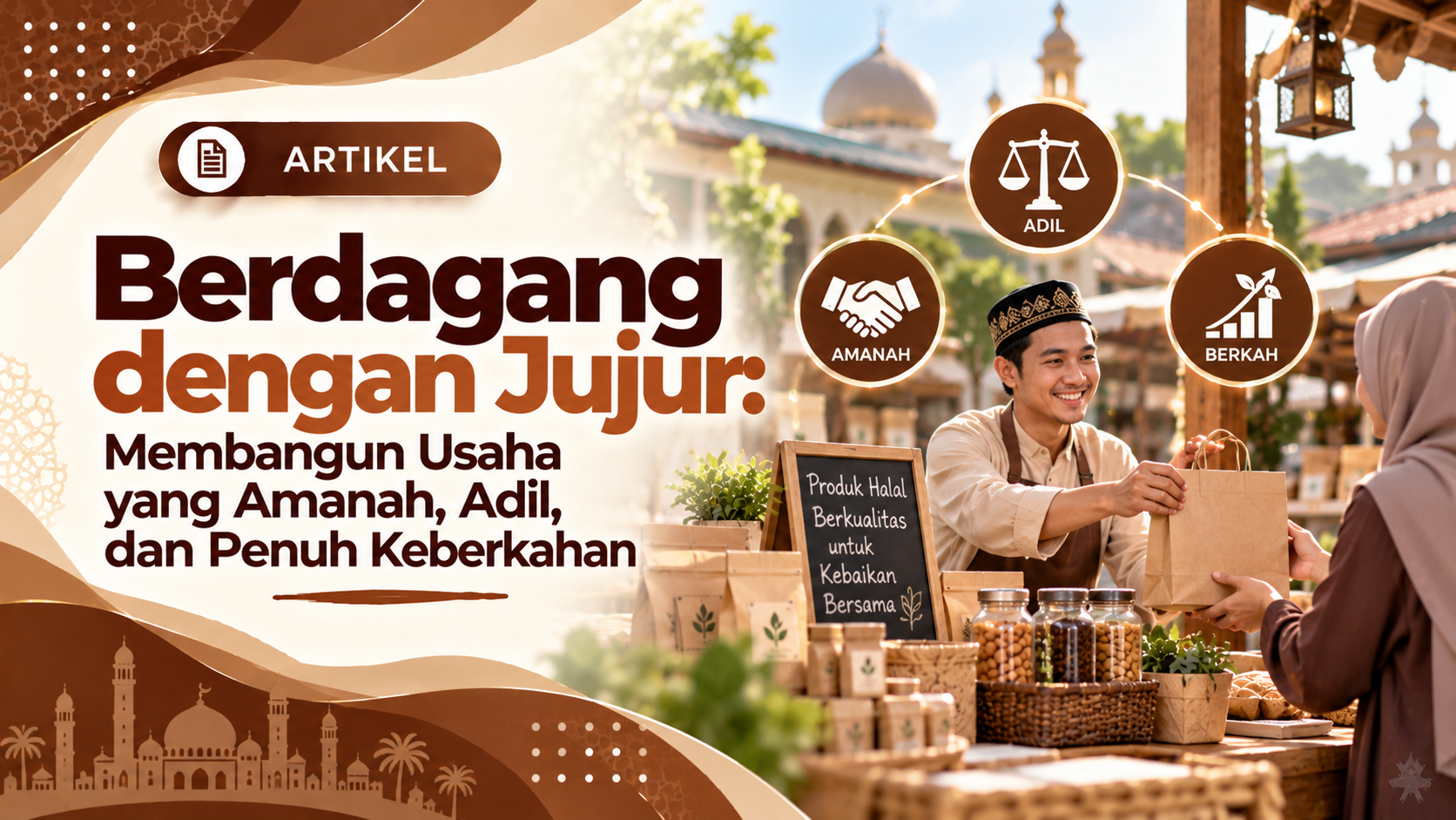 Berdagang dengan Jujur: Membangun Usaha yang Amanah, Adil, dan Penuh Keberkahan