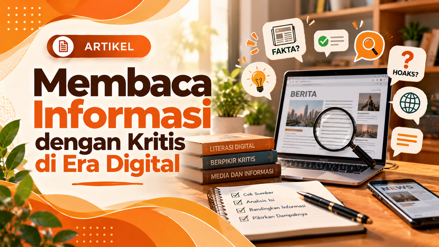 Membaca Informasi dengan Kritis di Era Digital
