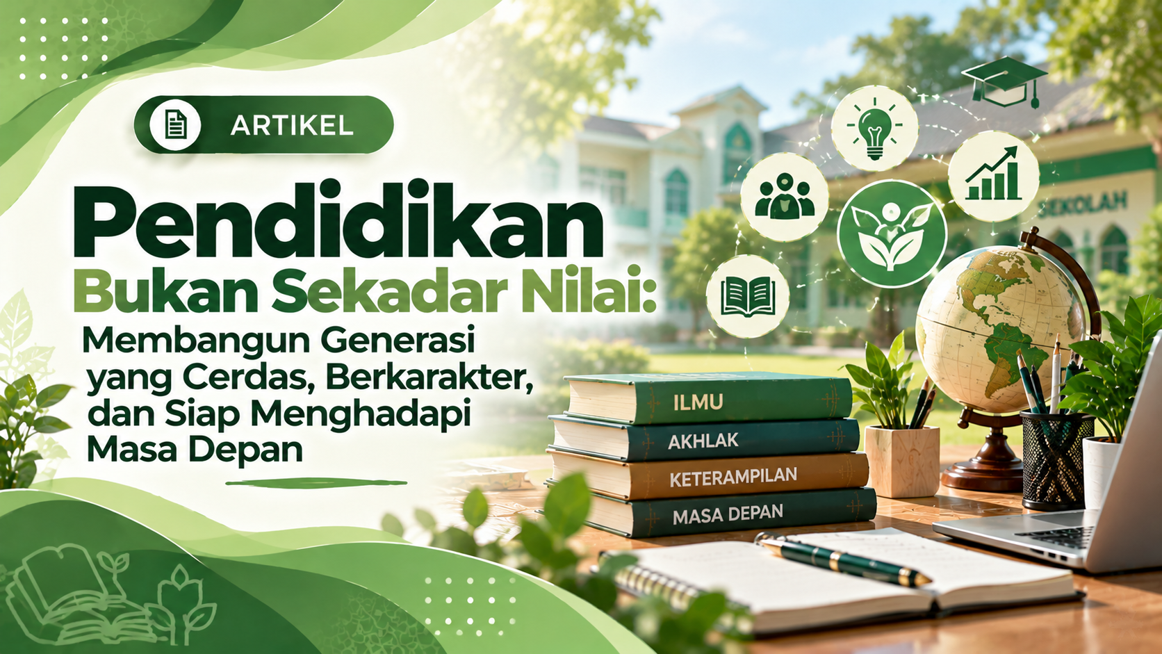 Pendidikan Bukan Sekadar Nilai: Membangun Generasi yang Cerdas, Berkarakter, dan Siap Menghadapi Masa Depan