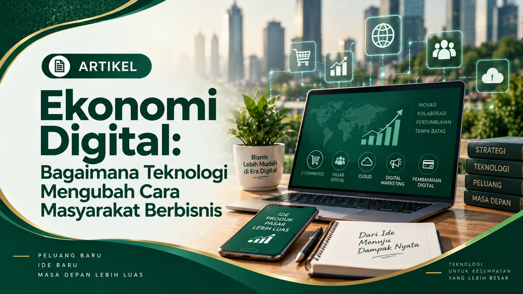 Ekonomi Digital: Bagaimana Teknologi Mengubah Cara Masyarakat Berbisnis