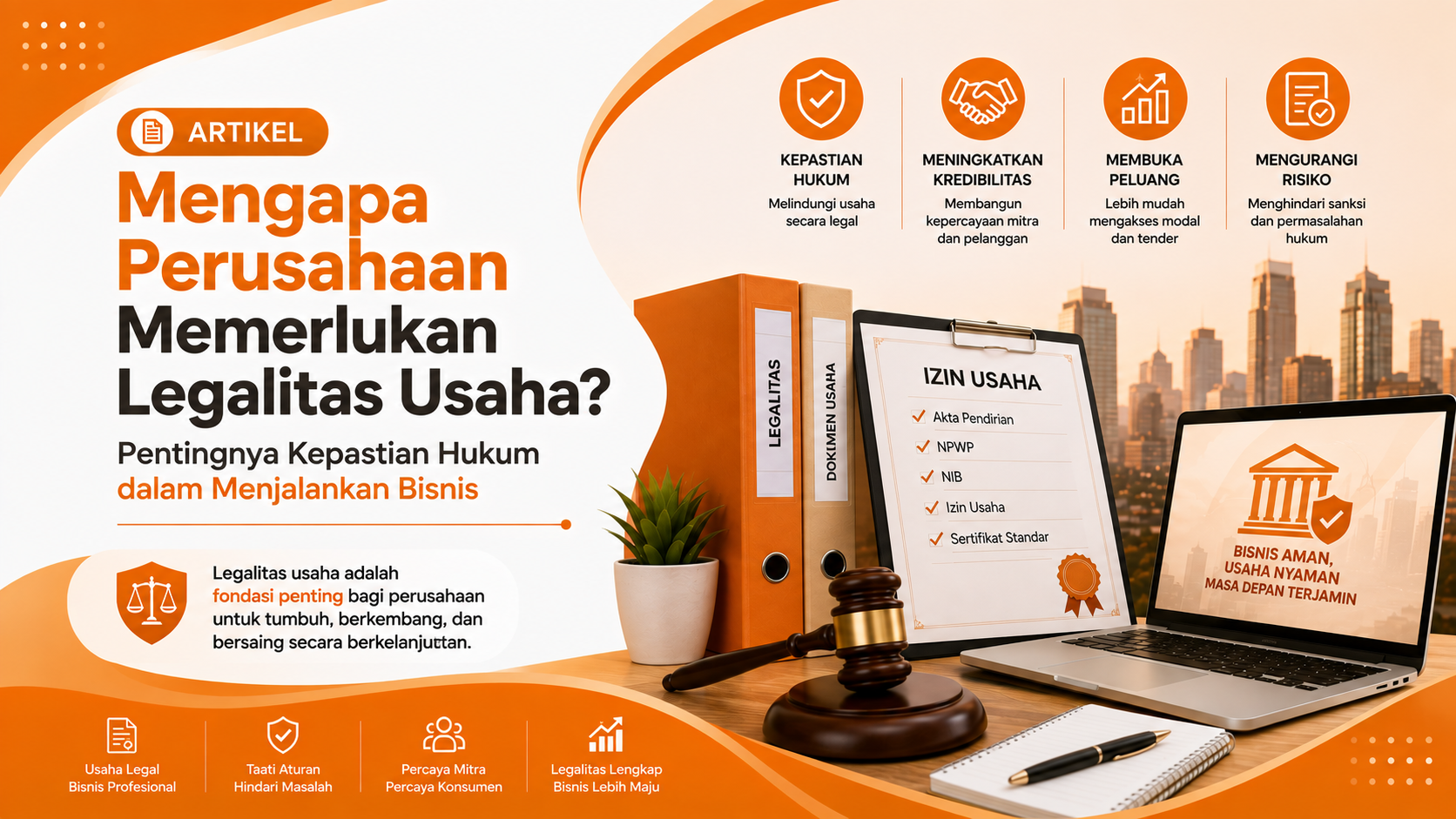 Mengapa Perusahaan Memerlukan Legalitas Usaha? Pentingnya Kepastian Hukum dalam Menjalankan Bisnis